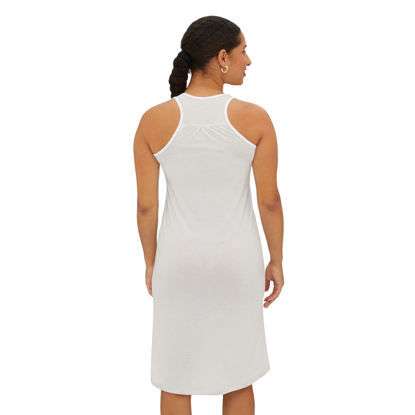 Cloud Dancer Racerback Dress | Golden Unfurling Essentials