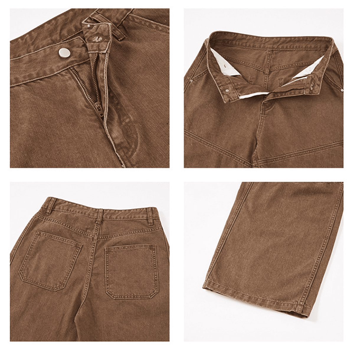 Rooted Moves: Wide-Leg Unisex Denim