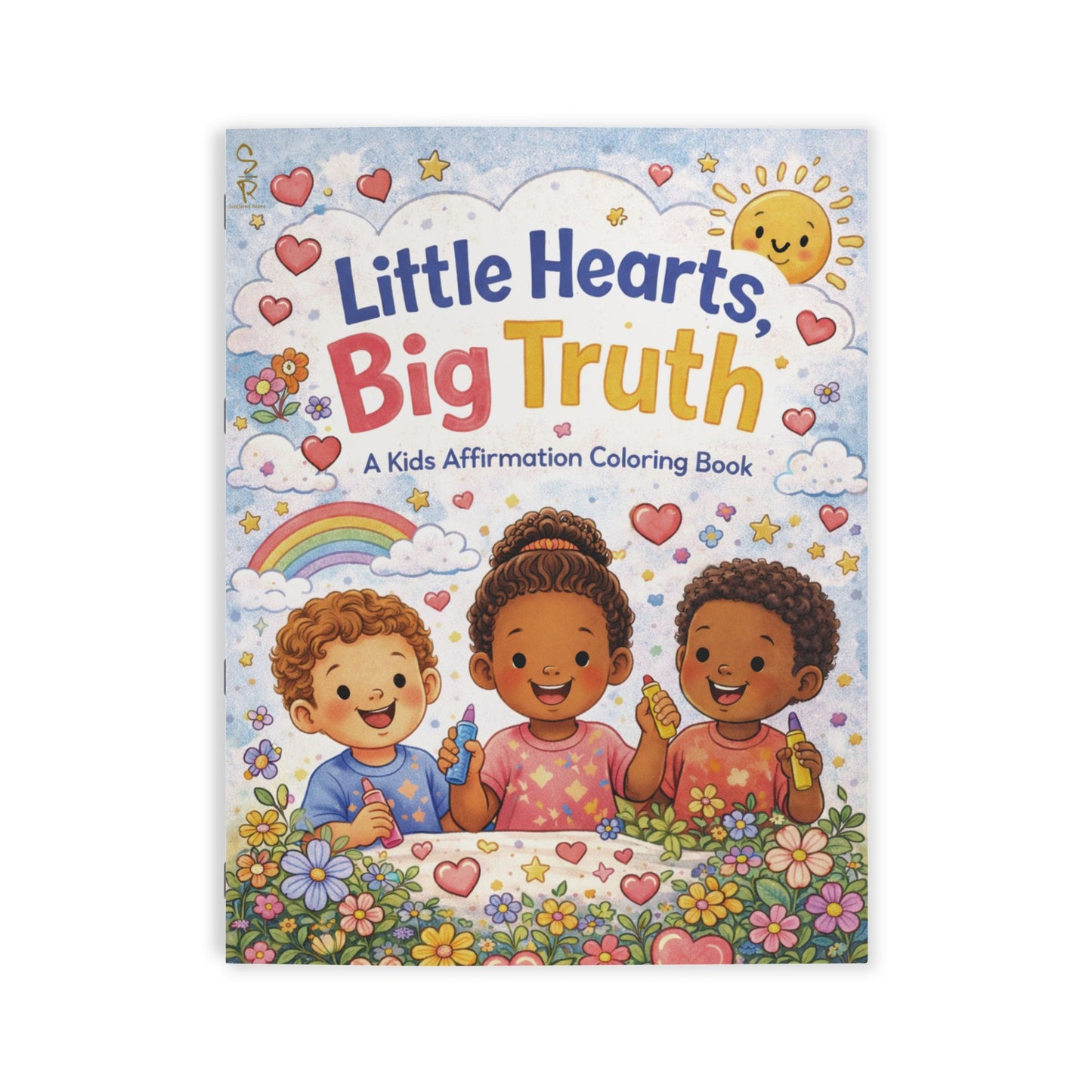 Little Hearts, Big Truth Kids Affirmation Coloring Book