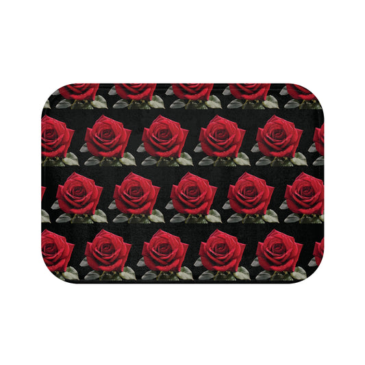Scattered Roses Bath Mat