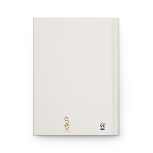 Faith Hope Love Hardcover Journal — Inspirational Matte Notebook