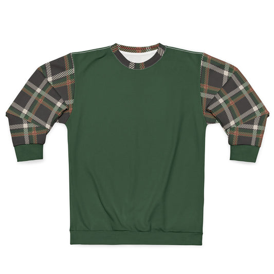 Faithful Tartan Crewneck Sweatshirt –Evergreen Edition