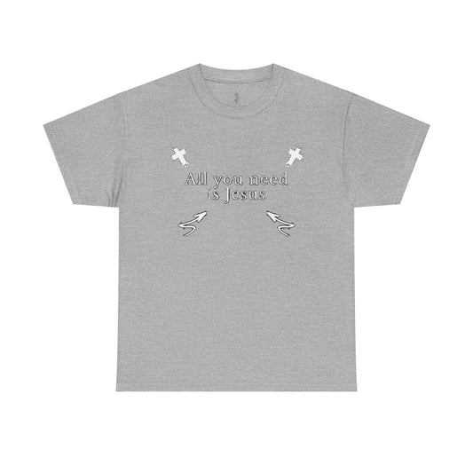 All You Need Is Jesus Tee – Simple. True. Eternal.