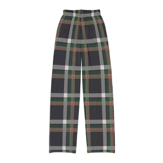 Faithful Tartan Boys' Lounge Pants – Rested in Purpose, Ready for Play