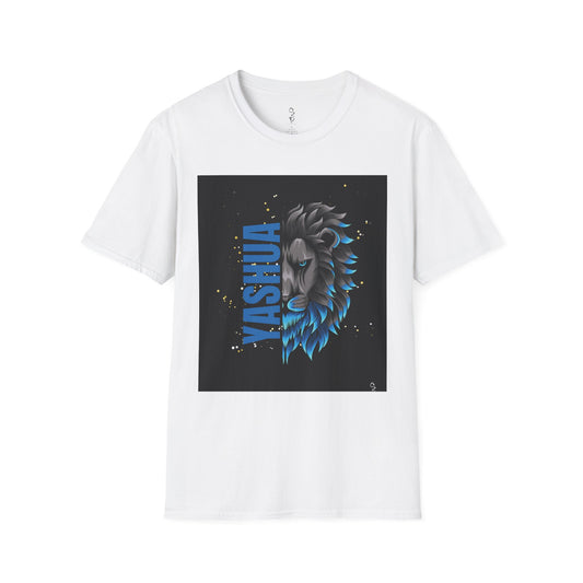 Lion of Judah – Yashua Two-Sided Scripture Tee (Unisex)