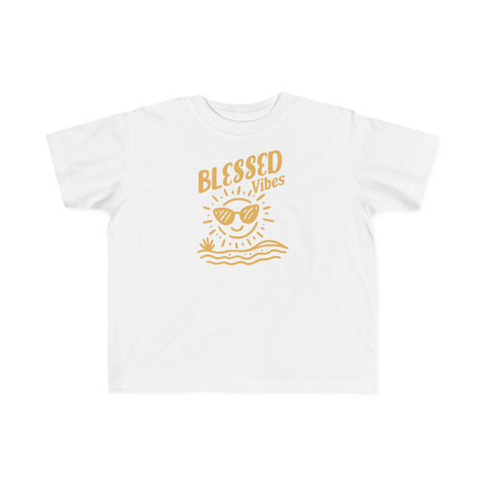 Blessed Vibes Baby Tee – Sunshine & Smiles Edition