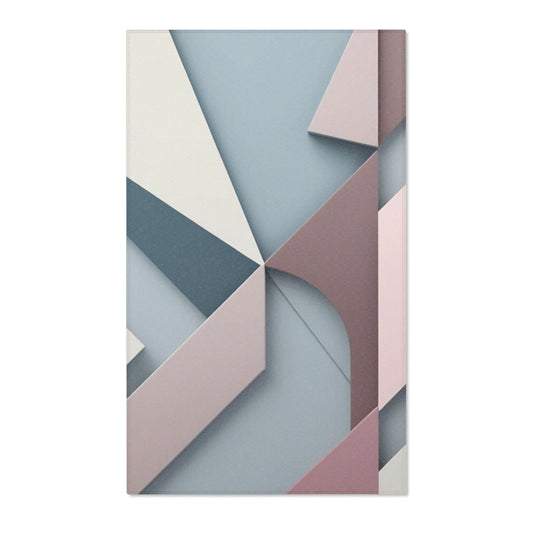 “Steps of Grace” Geometric Area Rug