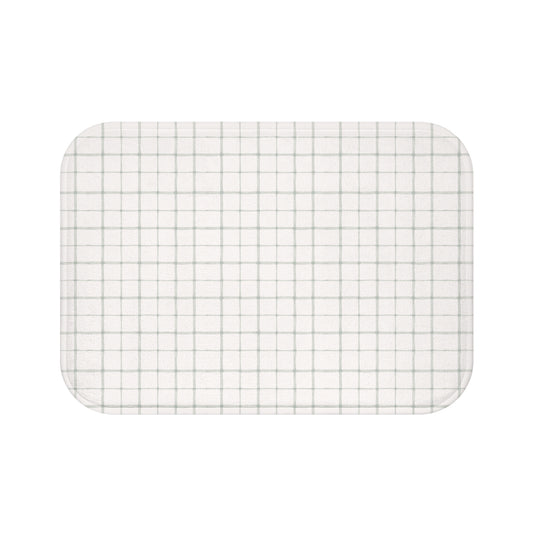 Sprout Grid Bath Mat