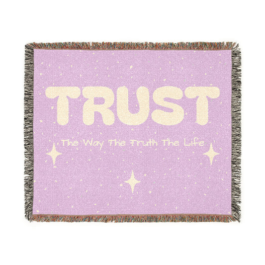 TRUST: The Way, The Truth, The Life – Woven Faith Throw
