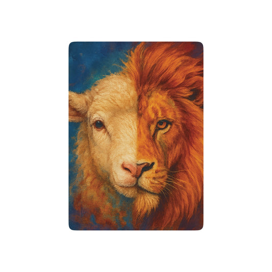 The Lion & The Lamb Playing Cards
