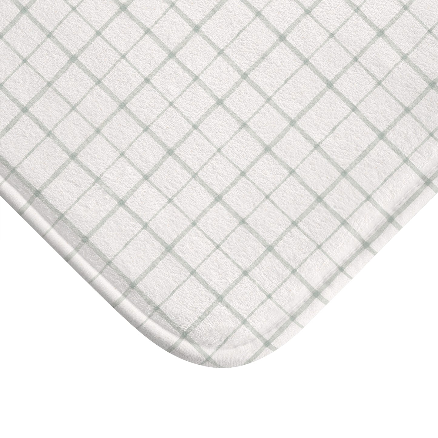 Sprout Grid Bath Mat