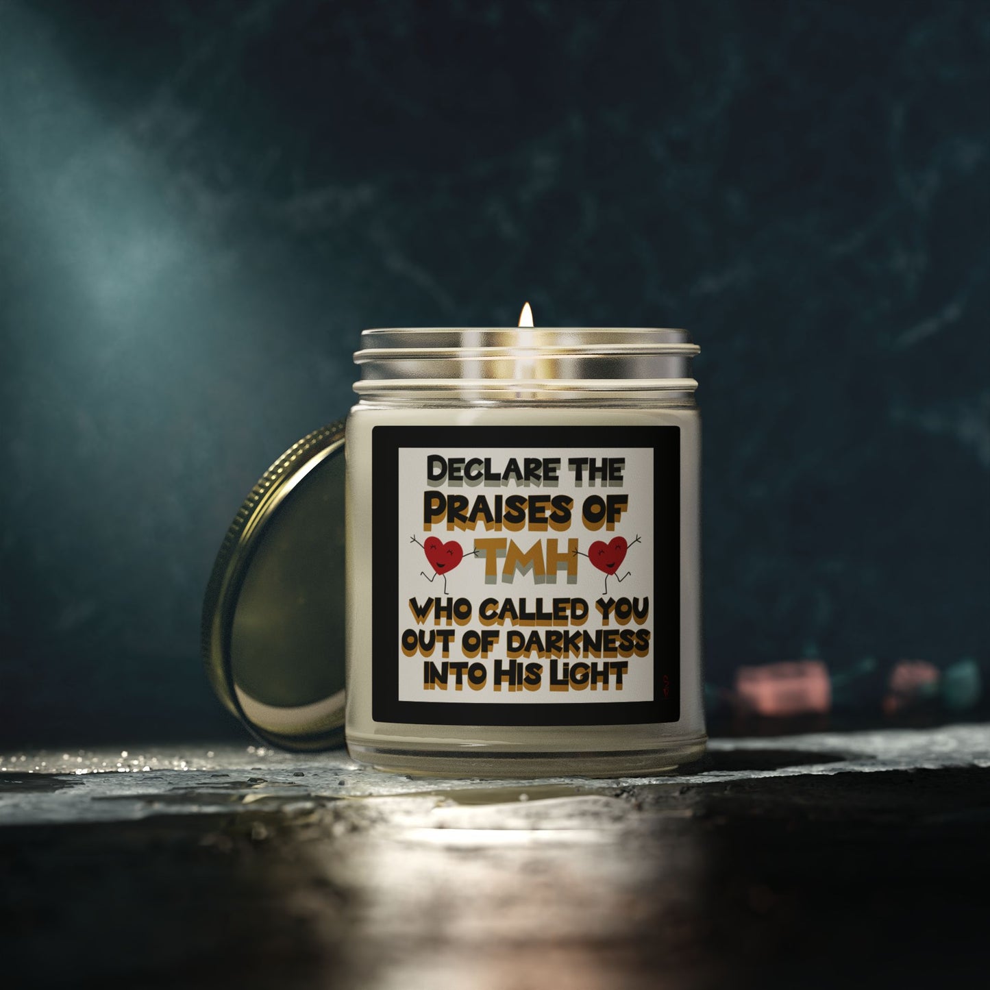 Into His Light – Scripture-Inspired Scented Candle