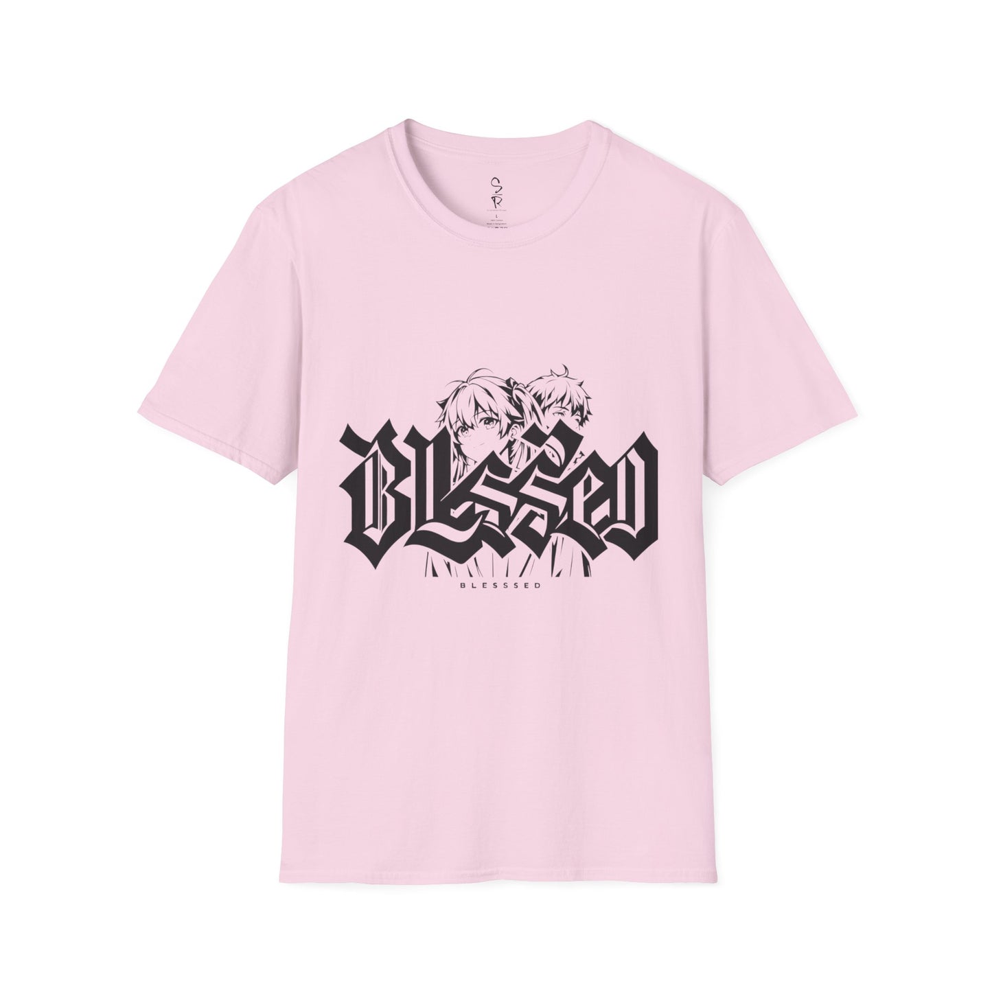 Blessed Graffiti Tee – Covered in Grace, Clothed in Boldness