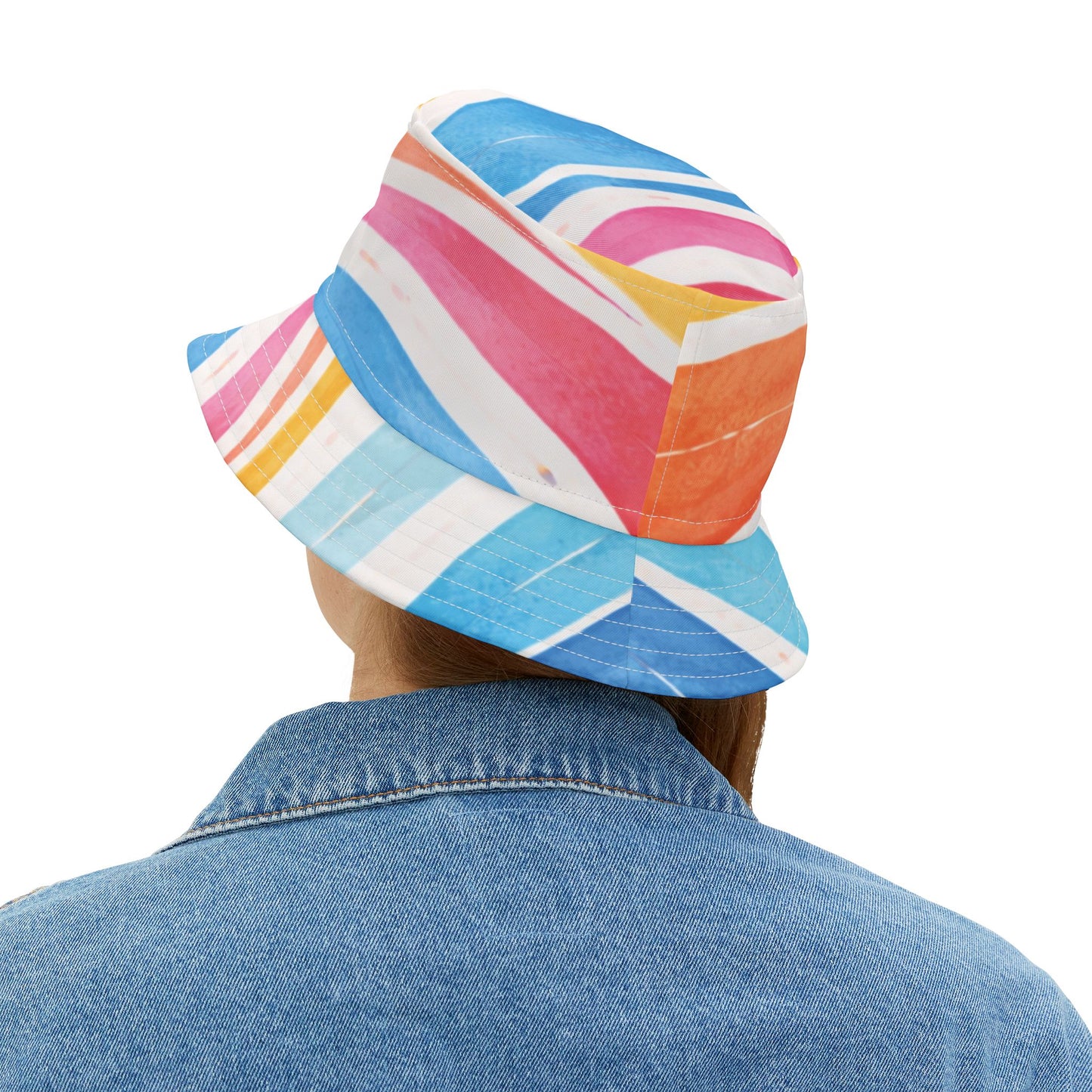Sunburst Stripe Bucket Hat