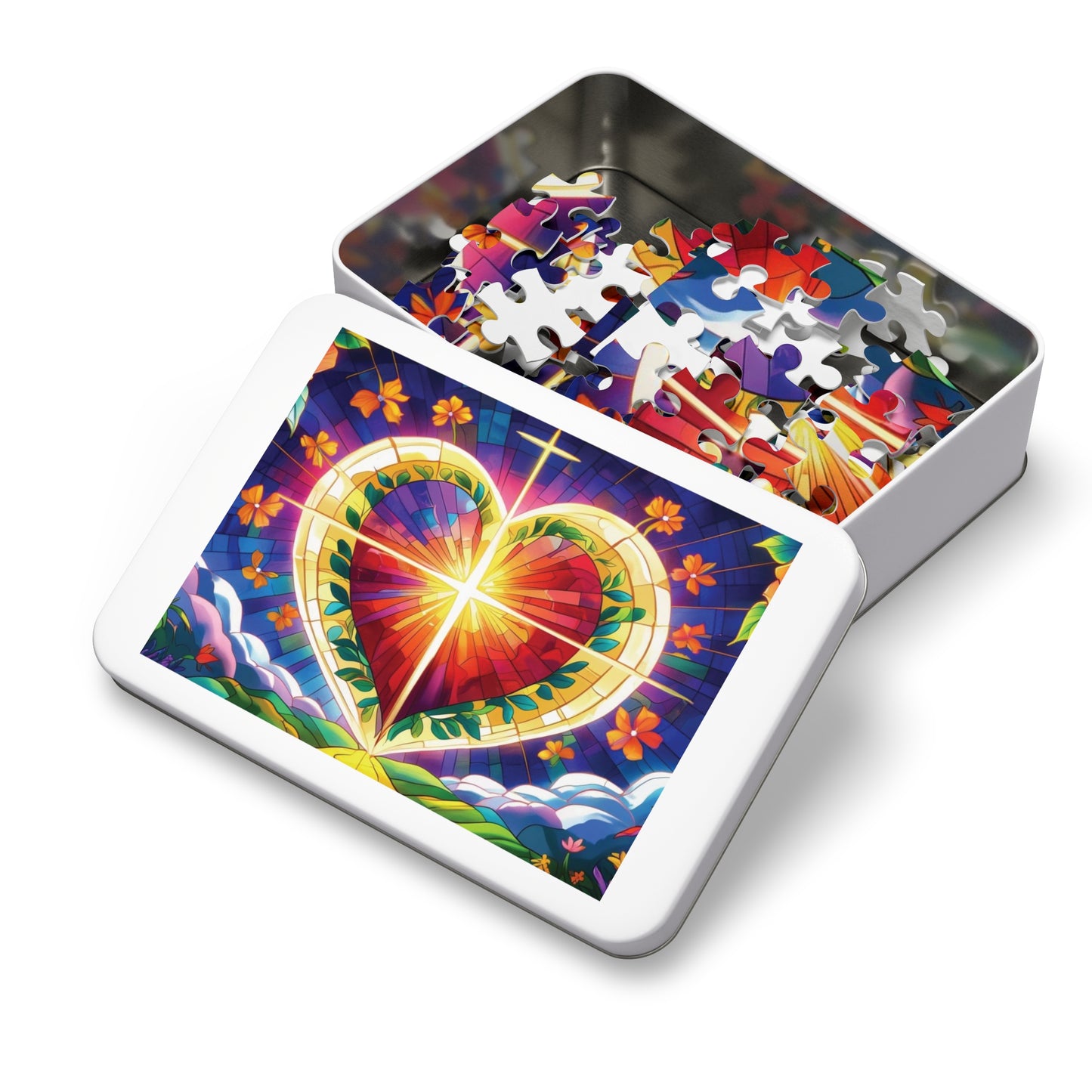 "Heaven’s Heart: Light of Love Puzzle"
