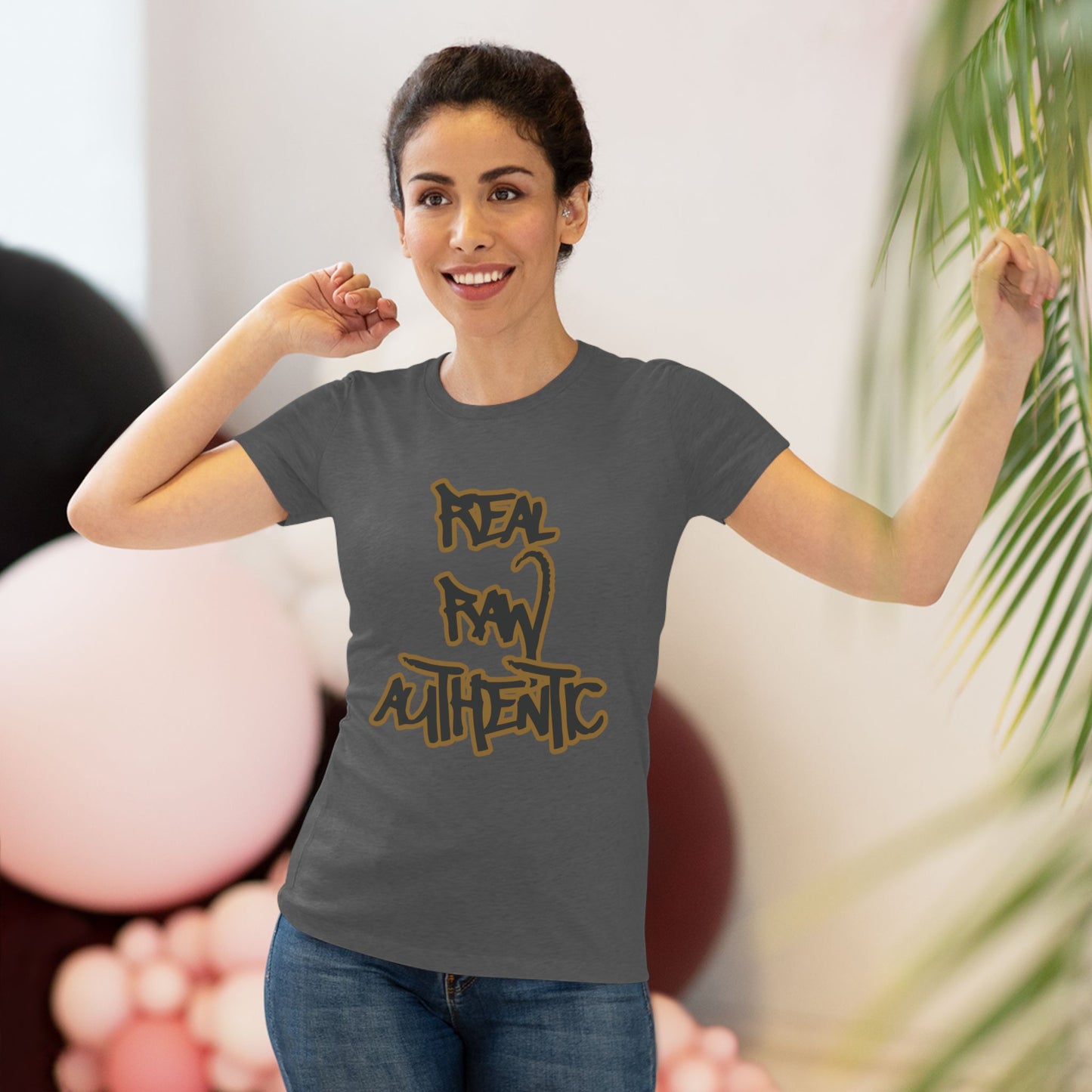 Real • Raw • Authentic Tee – Women’s Faith Streetwear