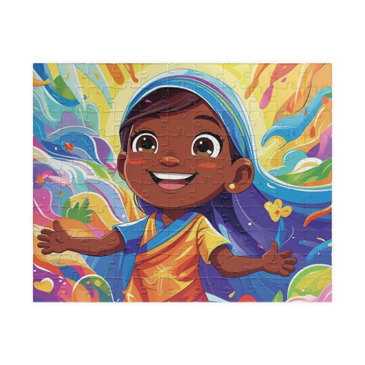 "Joyful Light: Radiant Faith Puzzle"