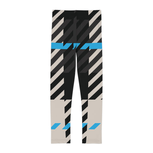 Frozen Echo Kids' Leggings – Bold Plaid for Brave Littles