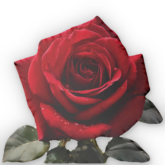 Eternal Bloom - Rose Shaped Pillow