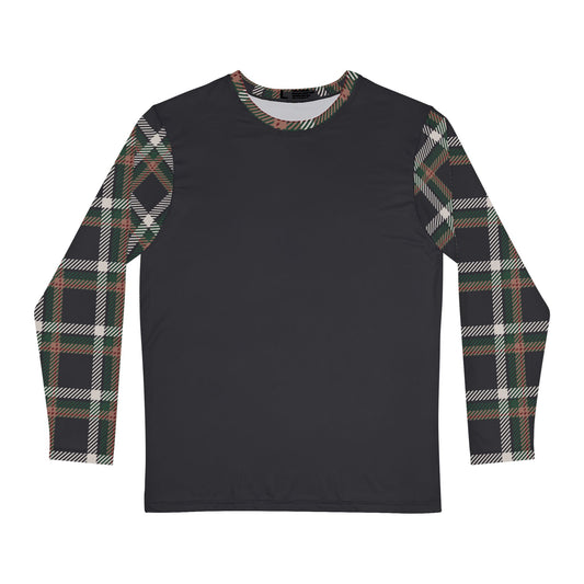 Faithful Tartan Crewneck – Charcoal Black