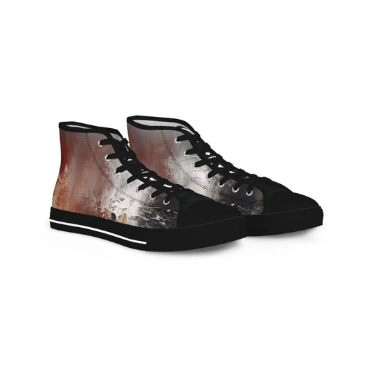 Refined by Fire – Men’s High-Top Sneakers