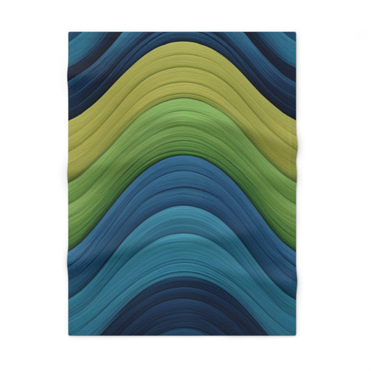Sea of Comfort Baby Blanket – Ocean Waves Edition