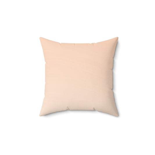 “Sanctified Shine” Luxe Throw Pillow – Champagne Gold