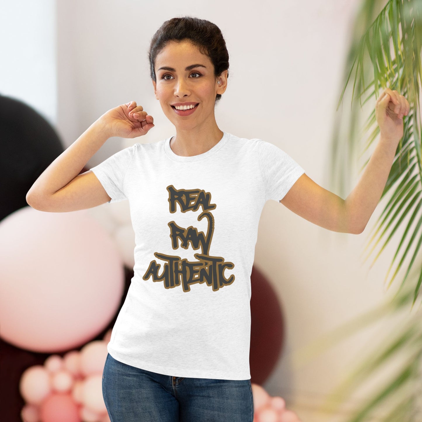 Real • Raw • Authentic Tee – Women’s Faith Streetwear