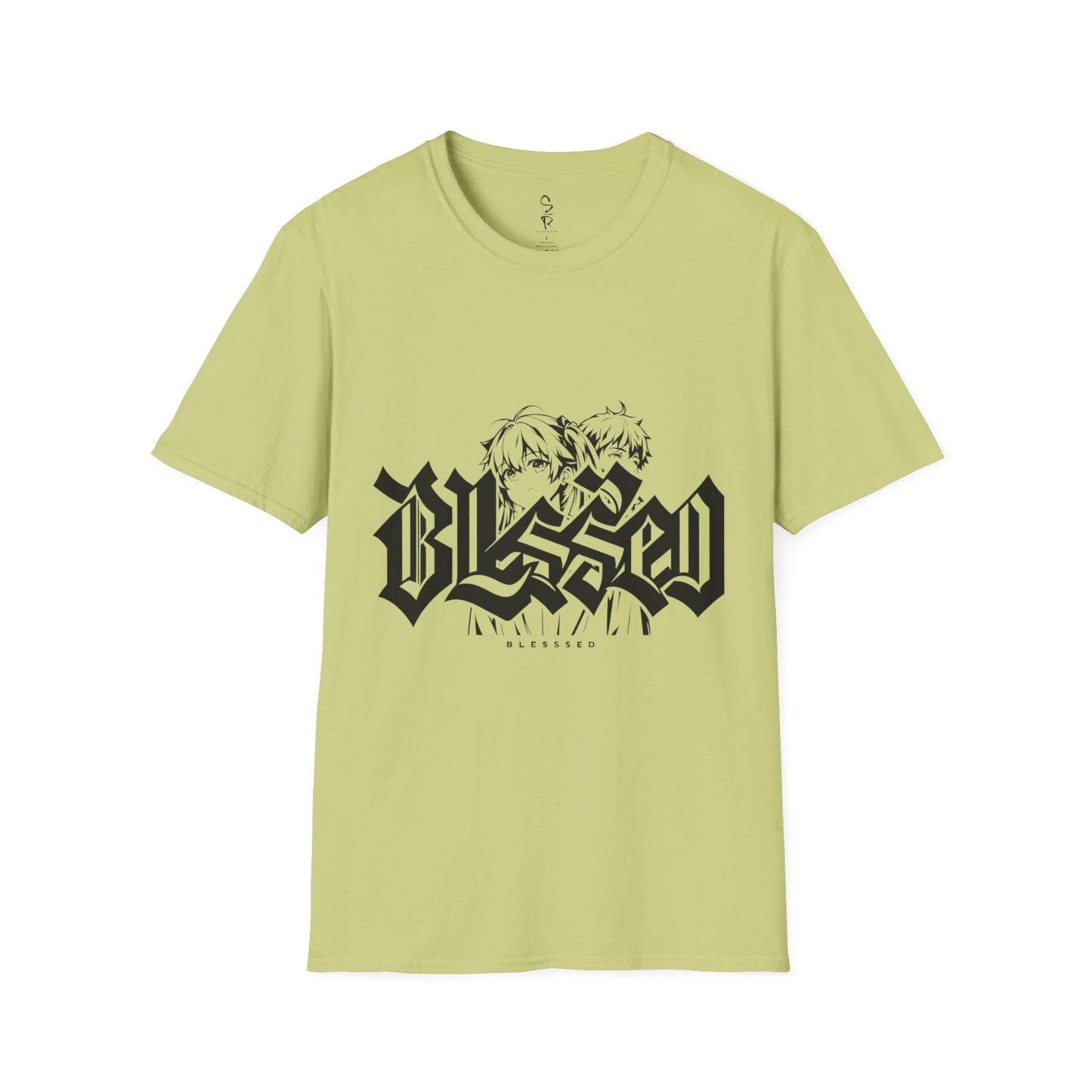 Blessed Graffiti Tee – Covered in Grace, Clothed in Boldness
