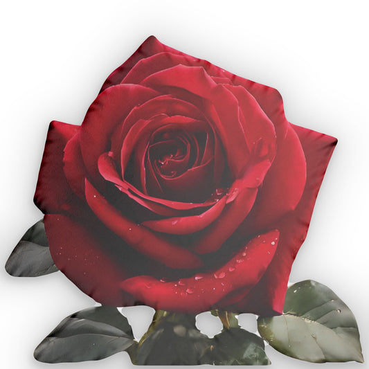 Eternal Bloom - Rose Shaped Pillow