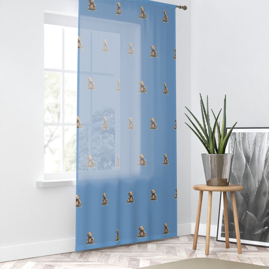 Teddy Blessings Window Curtain