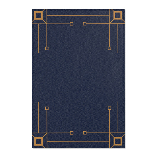 Midnight Luxe: Divine Order Border Rug