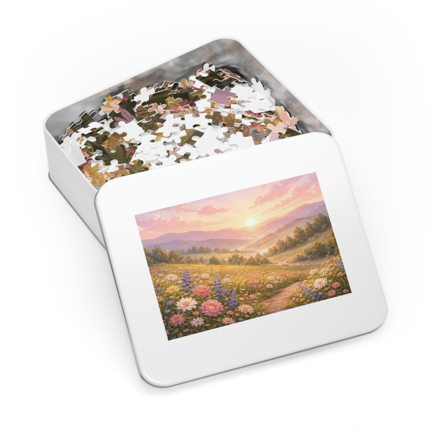 Dawn Over the Hills Puzzle