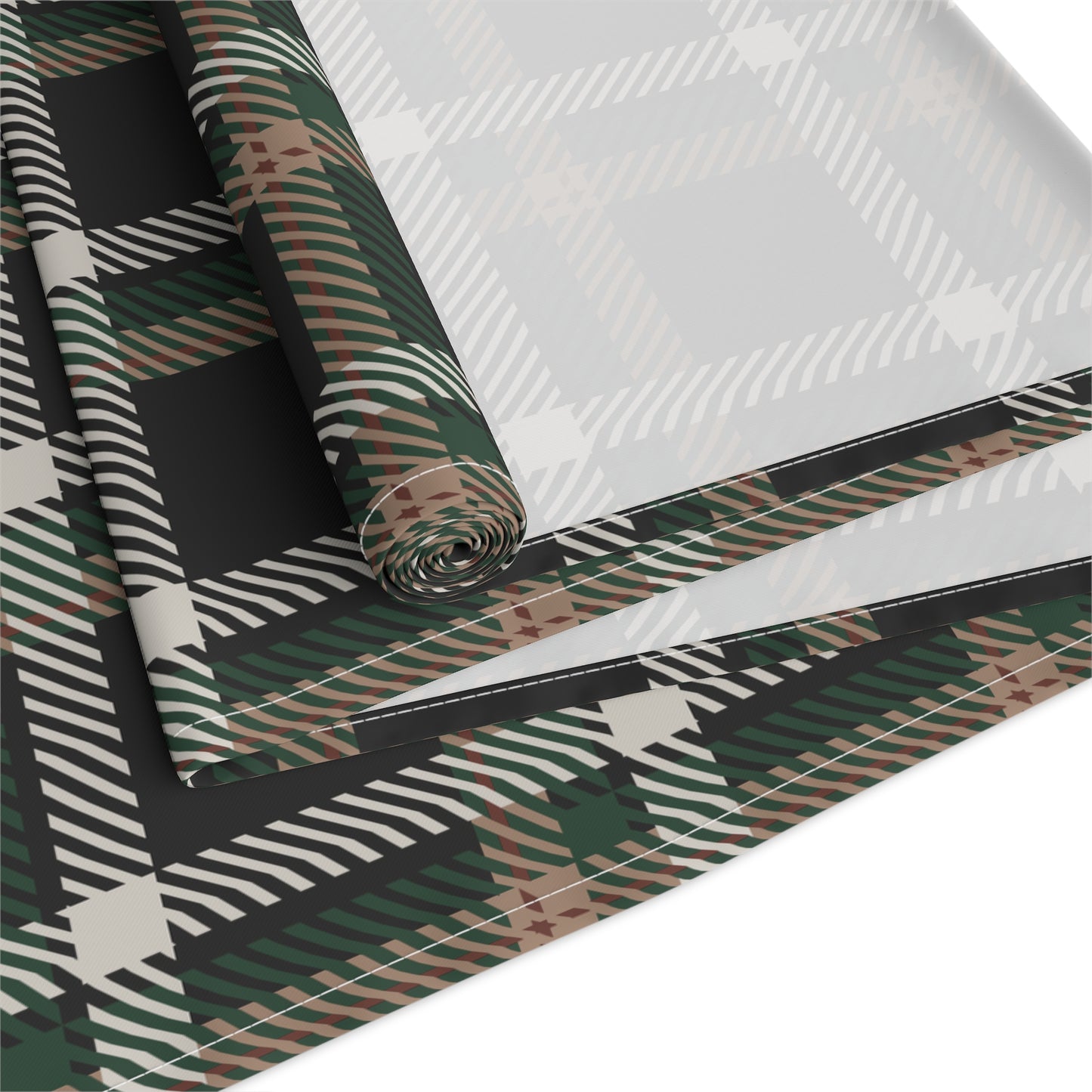 Faithful Tartan Table Runner – Rooted in Grace, Designed for Gathering