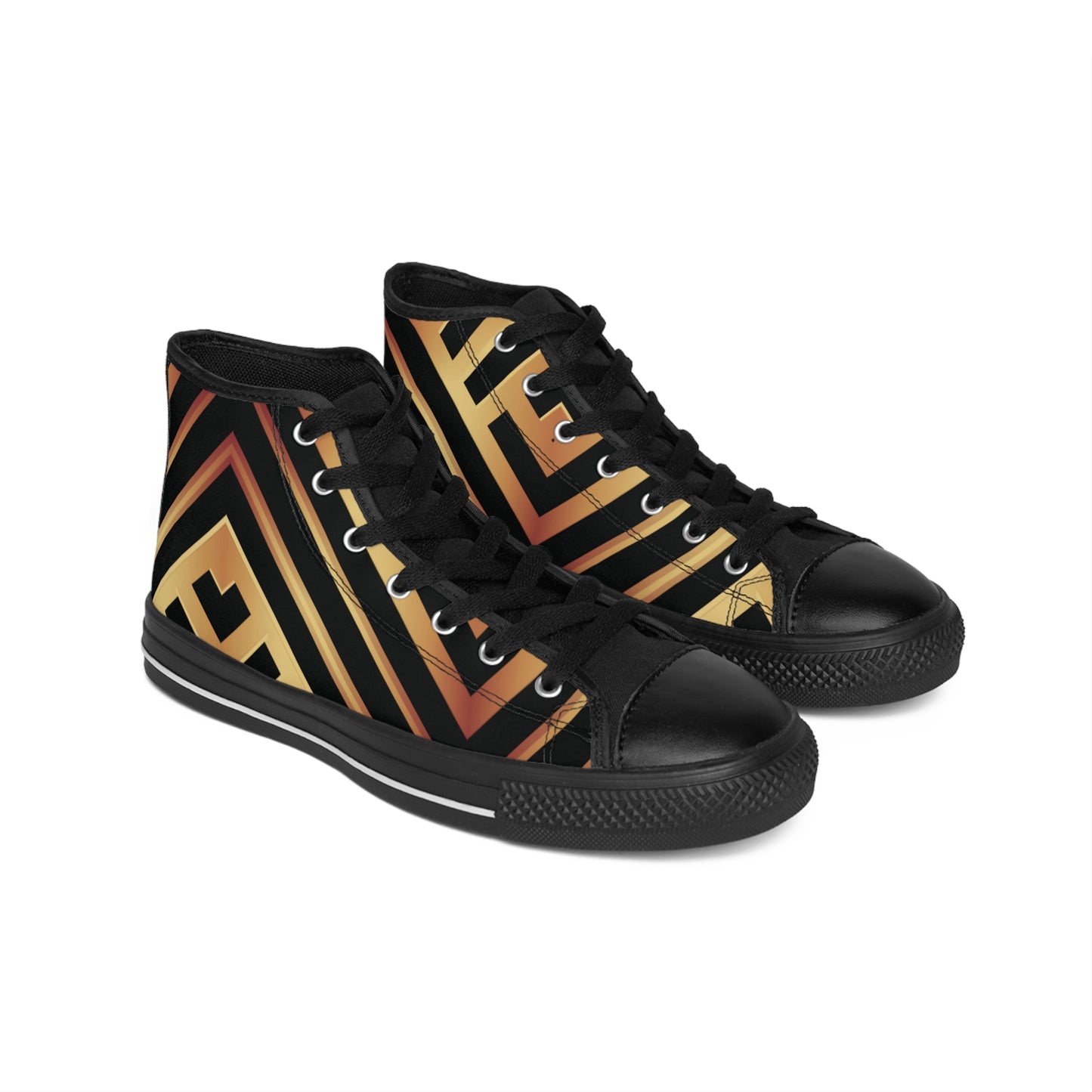 Grace in Motion High-Top Sneakers – Women’s Faith-Fueled Streetwear