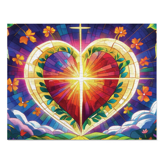 "Heaven’s Heart: Light of Love Puzzle"