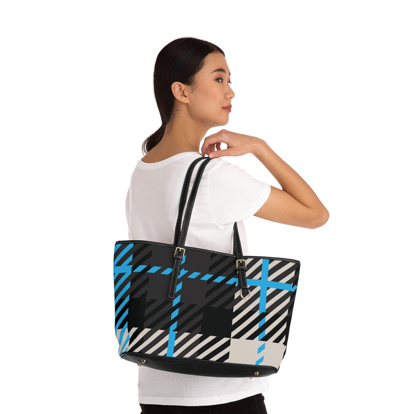 Frozen Echo Luxe Tote – Bold Belonging in Every Step