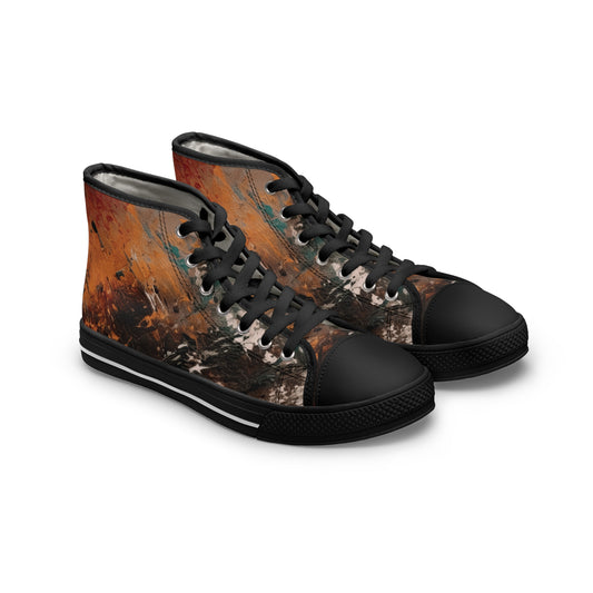 Fiery Grace High-Top Sneakers