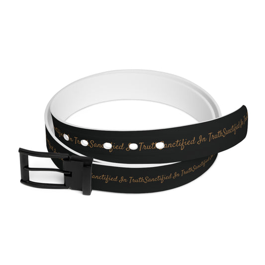 Sanctified In Truth Belt – Faith-Fueled Style