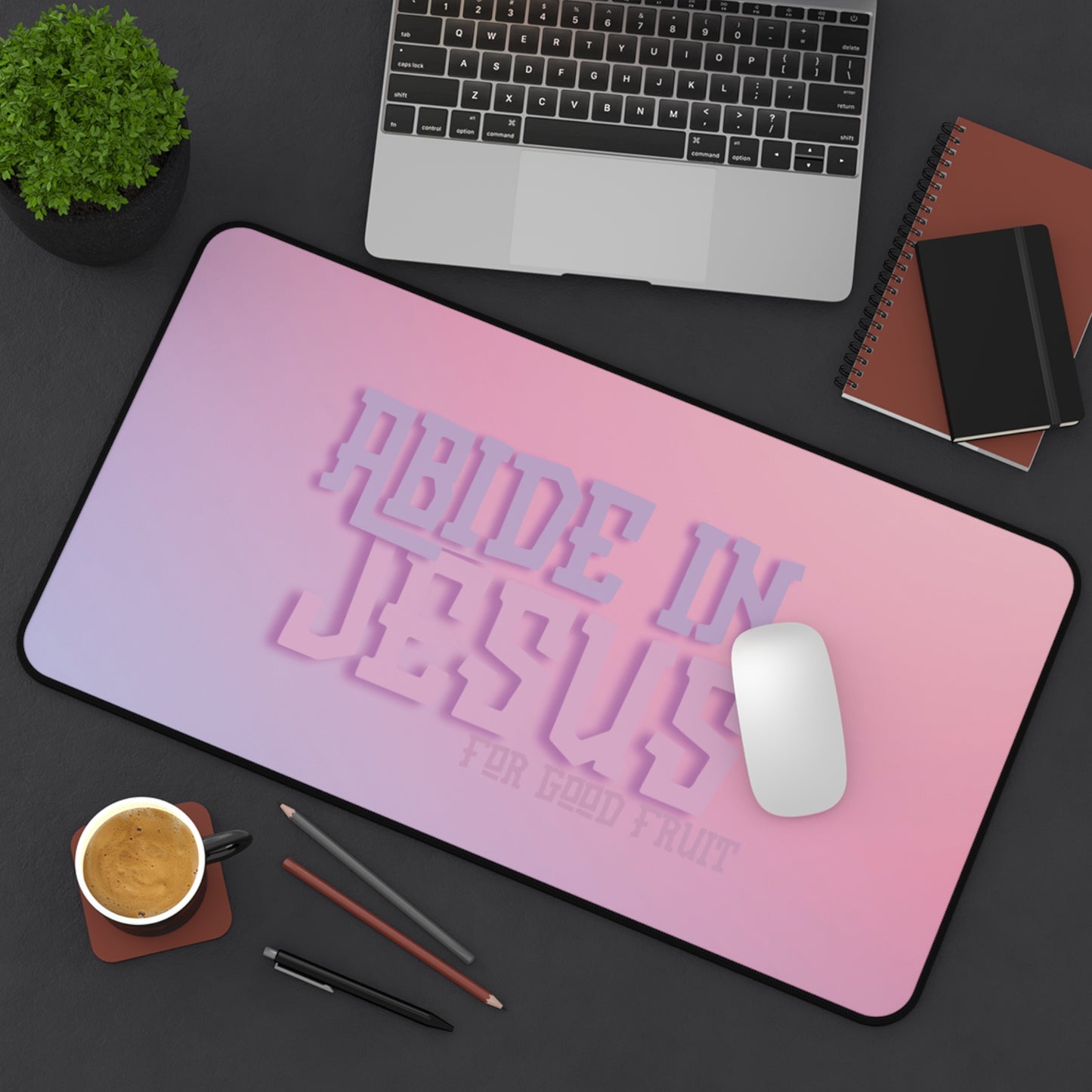 "Abide in Jesus" Desk Mat – For Good Fruit