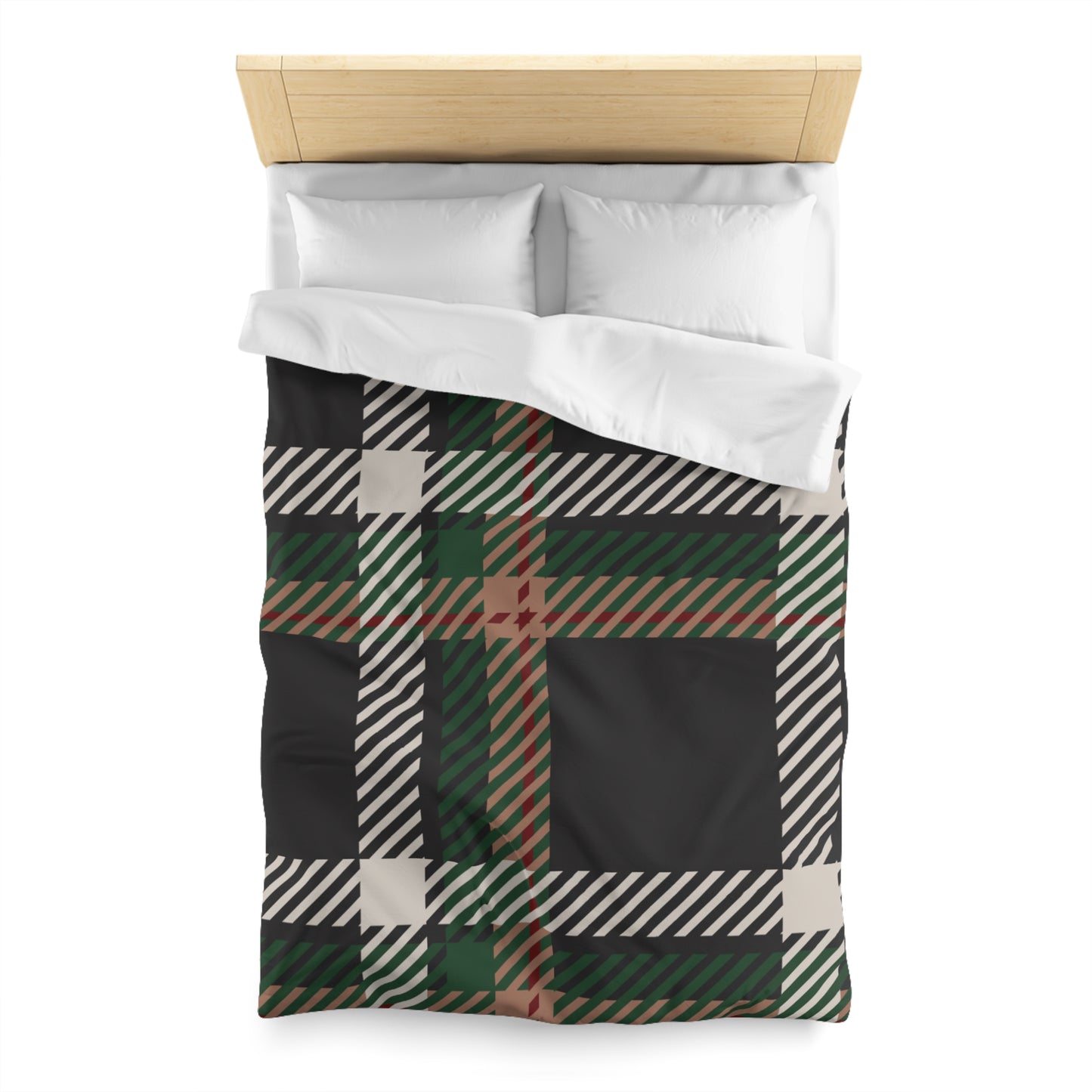 Faithful Tartan | Duvet Cover (Cream or White Underside)