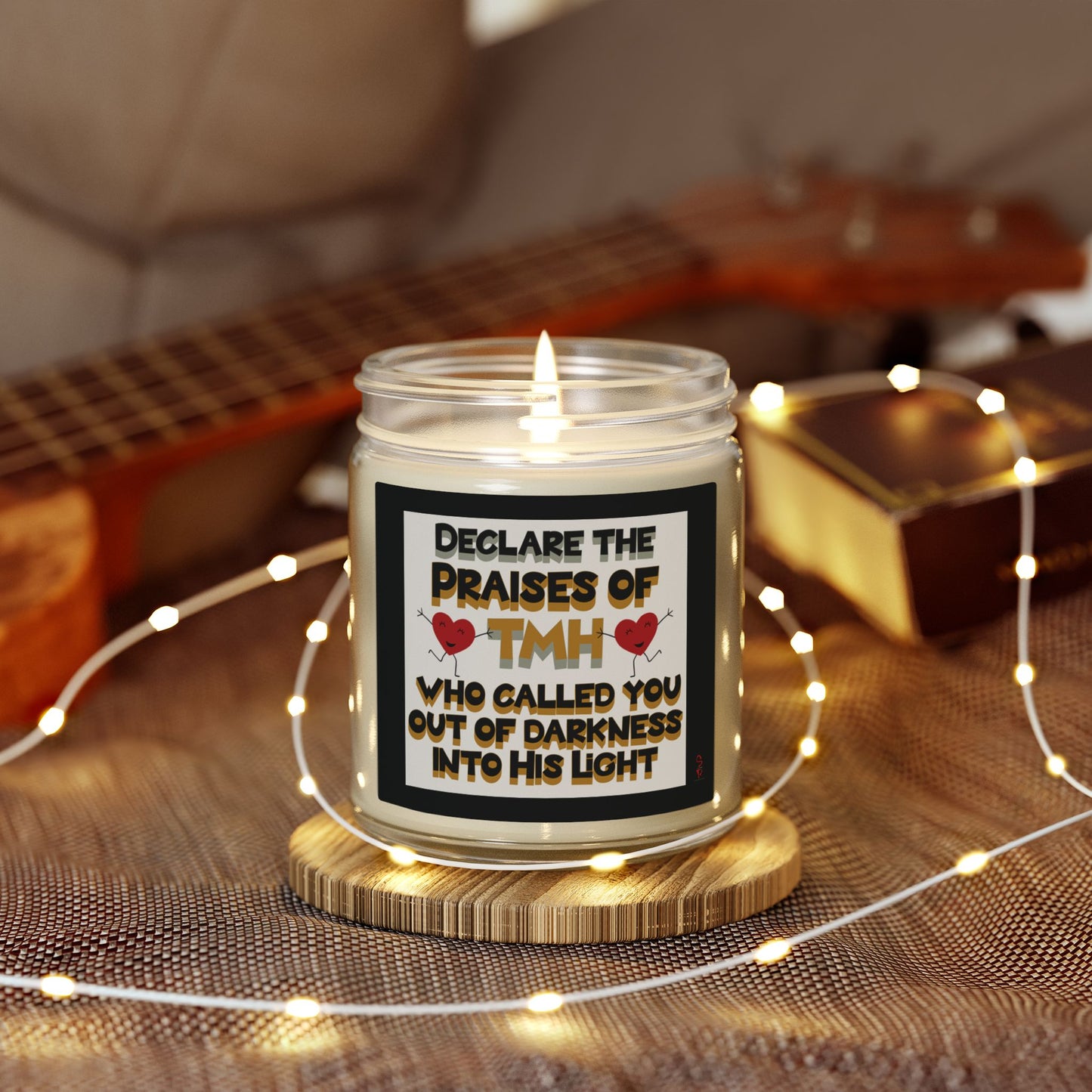 Into His Light – Scripture-Inspired Scented Candle