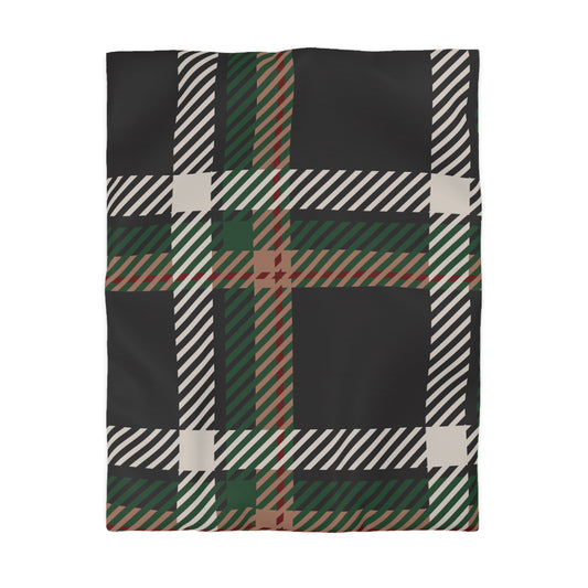 Faithful Tartan | Duvet Cover (Cream or White Underside)