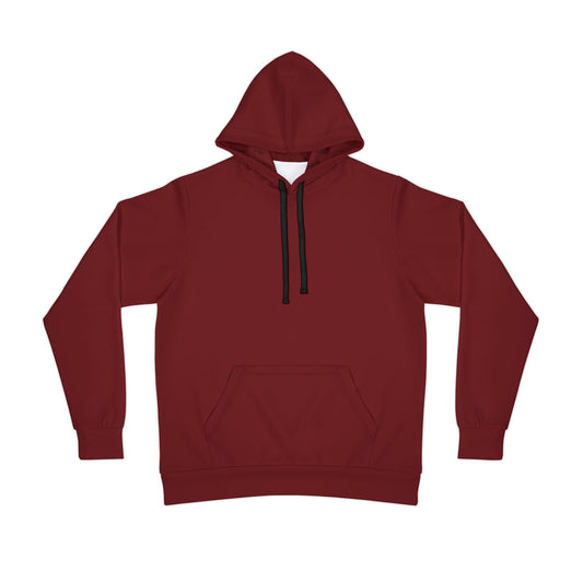 Faithful Layers: Luxe Solid Hoodie – Oxblood