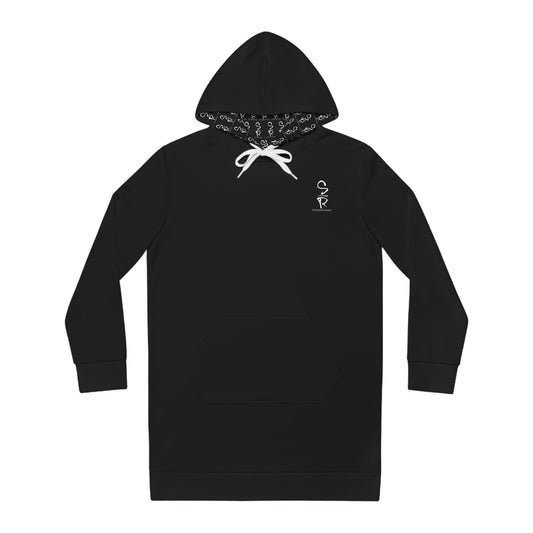 Anointed & Unshaken – Black Hoodie Dress