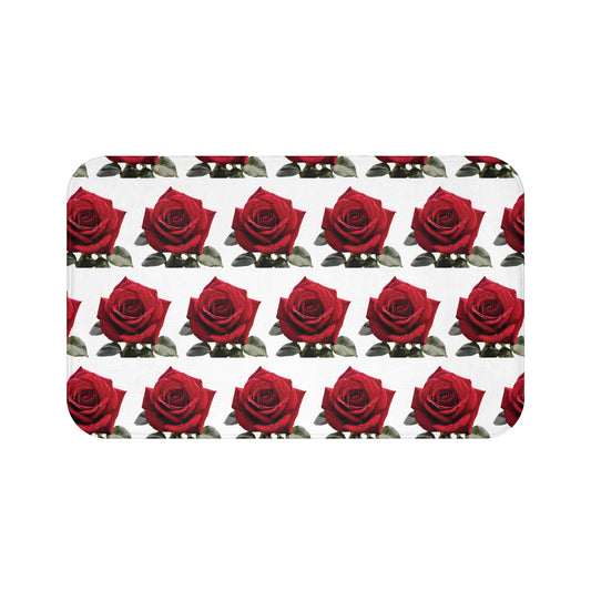 Rose Reverie – Noir Garden Bath Mat