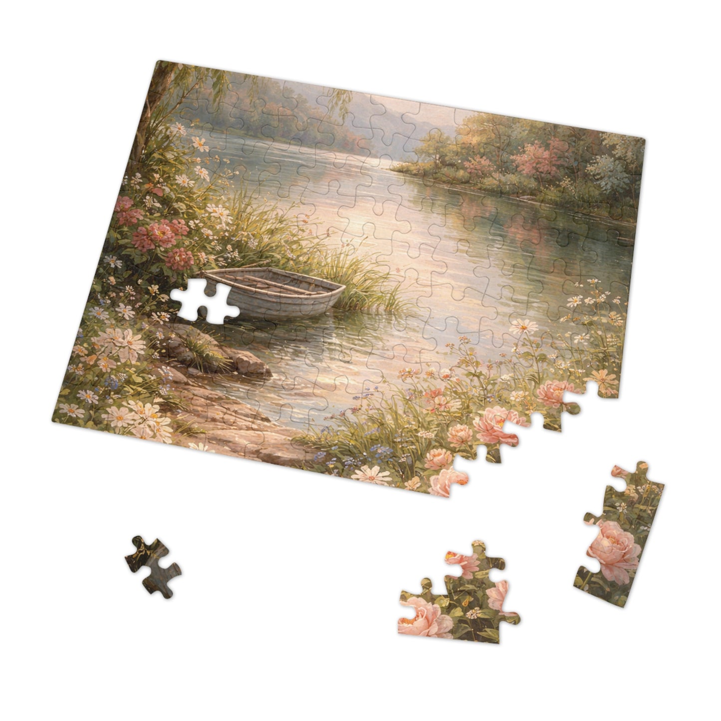 Quiet Waters in Bloom Puzzle