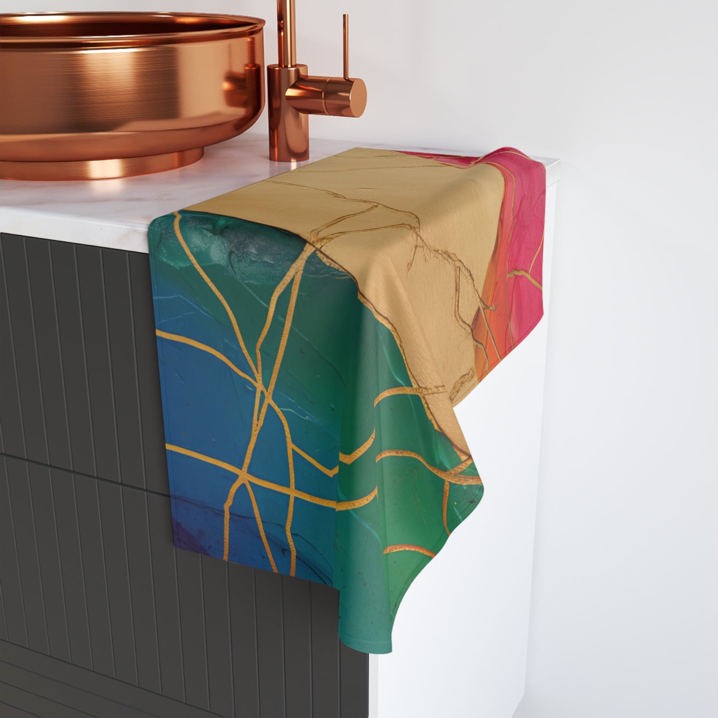 Divinely Mended – Kintsugi Hand Towel