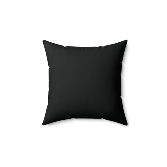 Frozen Echo: Reversible Faux Suede Throw Pillow