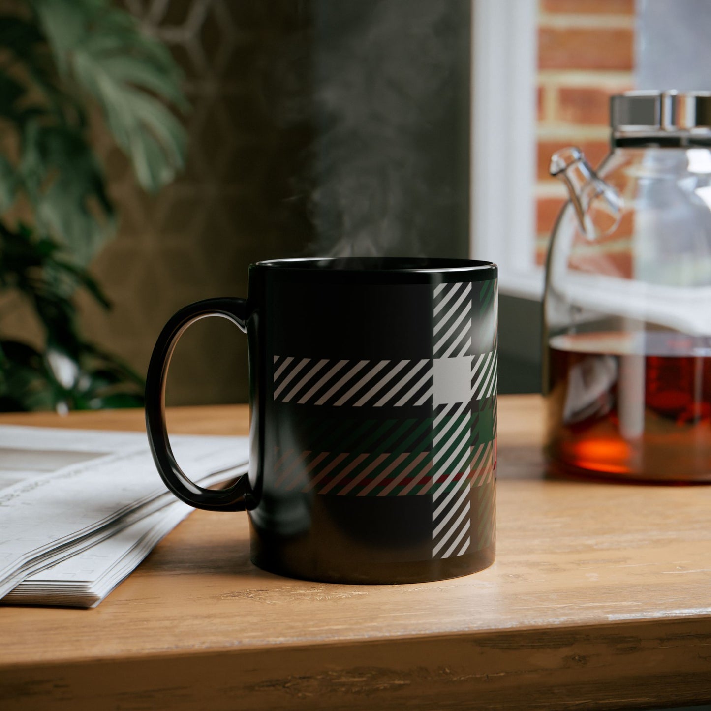 Faithful Tartan Ceramic Mug